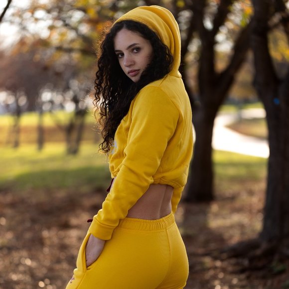 Iconic Teecart Hoodie Crop Set - Picture 4 of 5